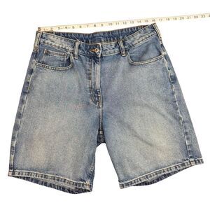 Collusion Women's 100% Cotton 'Boyfriend' Denim Shorts